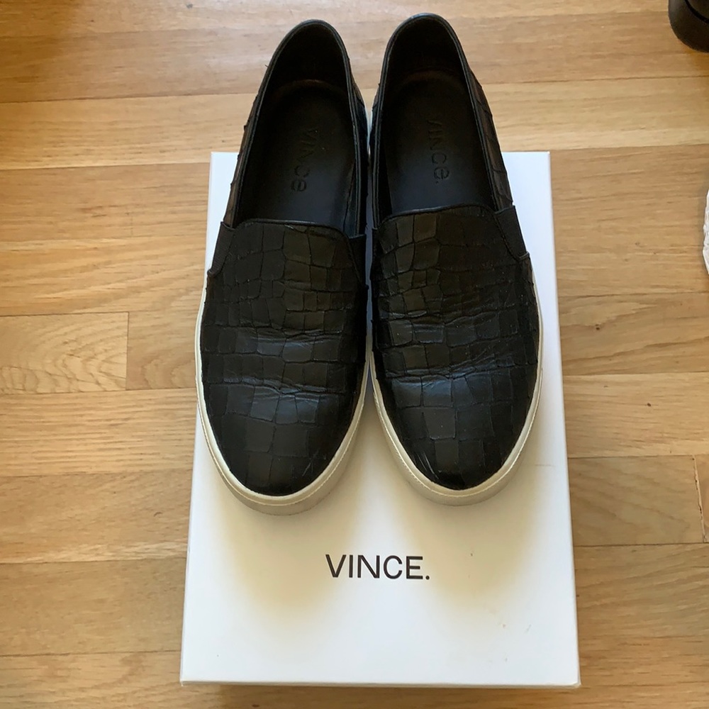 Vince slide on sneakers